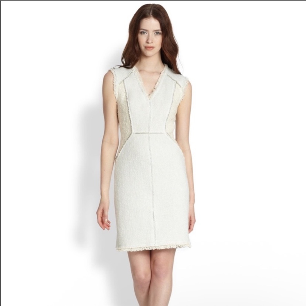 Rebecca Taylor Celestial blue zipper dress